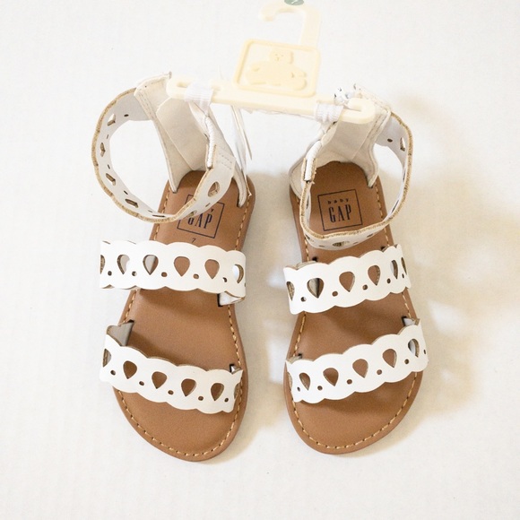 Gap Kids White Sandals (size 7) - Picture 3 of 8